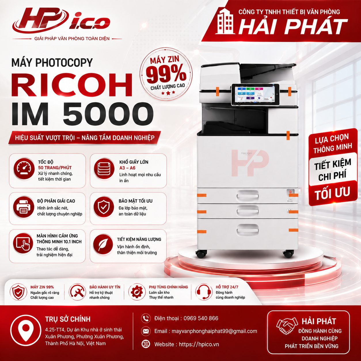 Máy photocopy Ricoh IM 5000