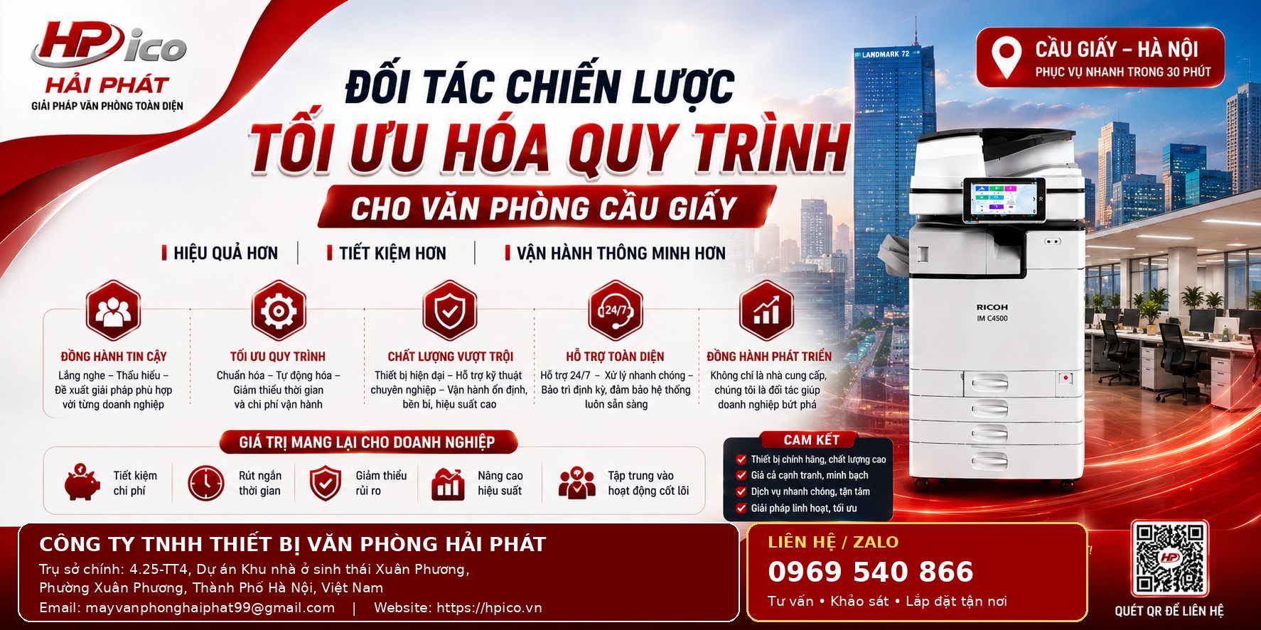 ĐỐI TÁC CHIẾN LƯỢC TỐI ƯU HÓA QUY TRÌNH CHO VĂN PHÒNG CẦU GIẤY ĐỐI TÁC CHIẾN LƯỢC TỐI ƯU HÓA QUY TRÌNH CHO VĂN PHÒNG CẦU GIẤY
