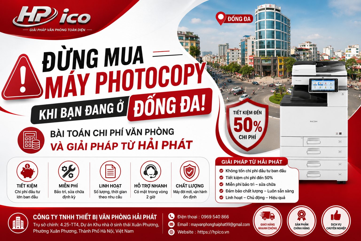 BÀI TÓAN MỎNG CHI PHÍ VĂN PHÒNG VÀ GIẢI PHÁP TỪ HẢI PHÁT
