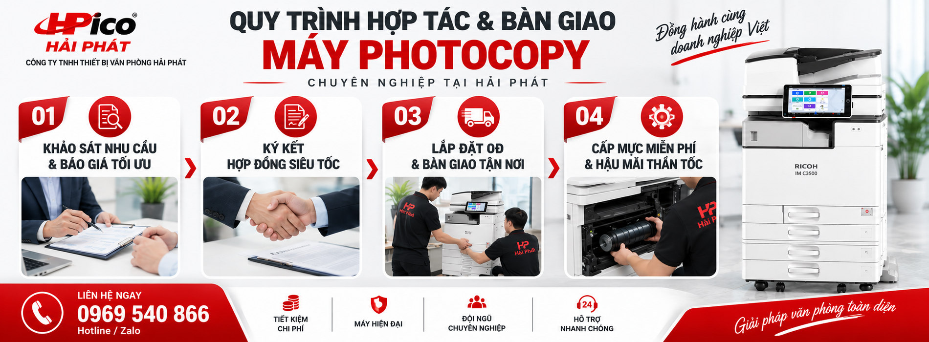 Cho Thuê Máy Photocopy Tại KCN Yên Phong - Bắc Ninh