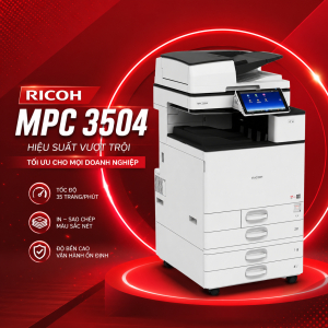 Cho Thuê Máy Photocopy Màu Ricoh MPC 3504