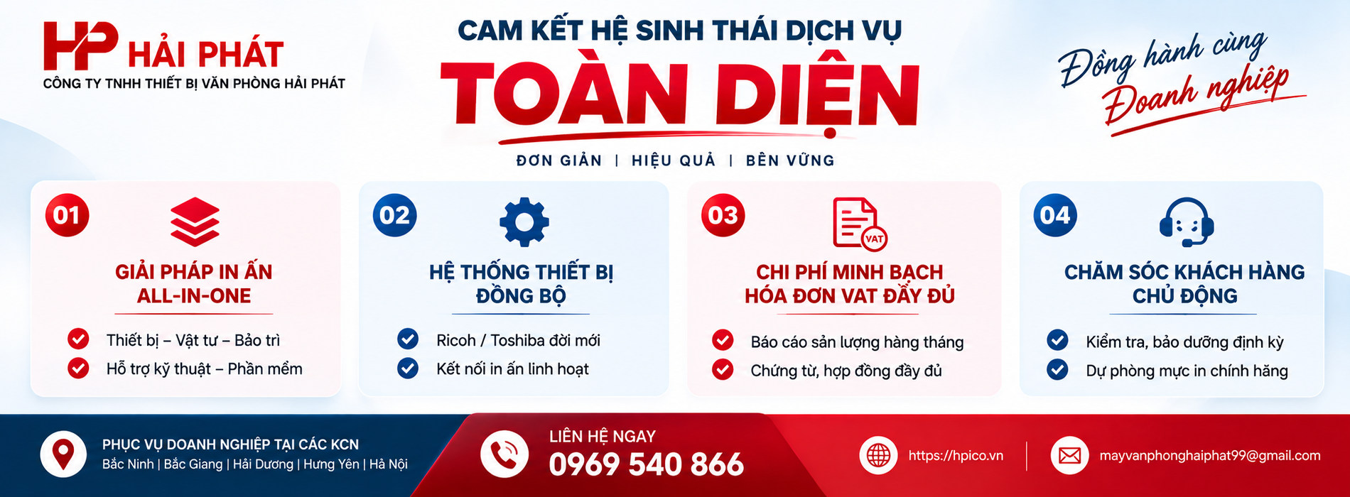 Cho Thuê Máy Photocopy Tại KCN Yên Phong - Bắc Ninh